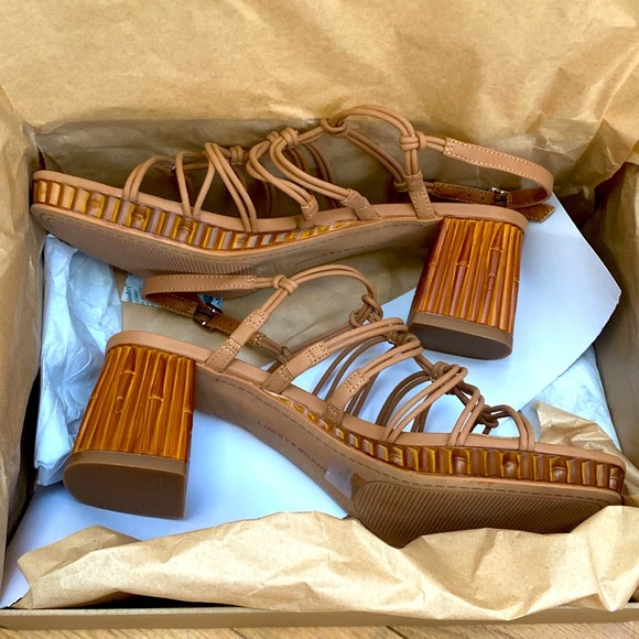 Lucky Brand boho tan heel sandals​ - Picture 12 of 12